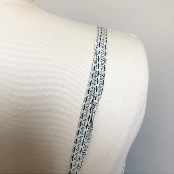 Vanessa Virginia Anthropologie Montara 100% Silk Peplum Blouse sz 0 - Picture 8 of 12